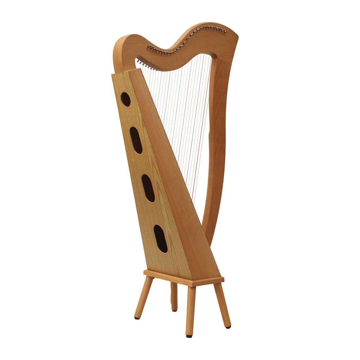 Mid-East 27 Strings Harp (Beechwood)