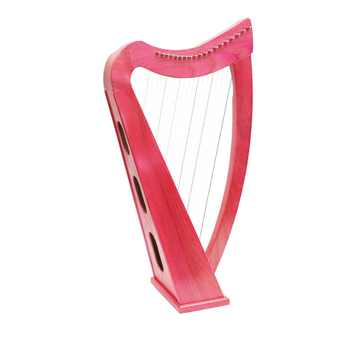 Mid-East 19 String Harp Pink-(Ashwood)
