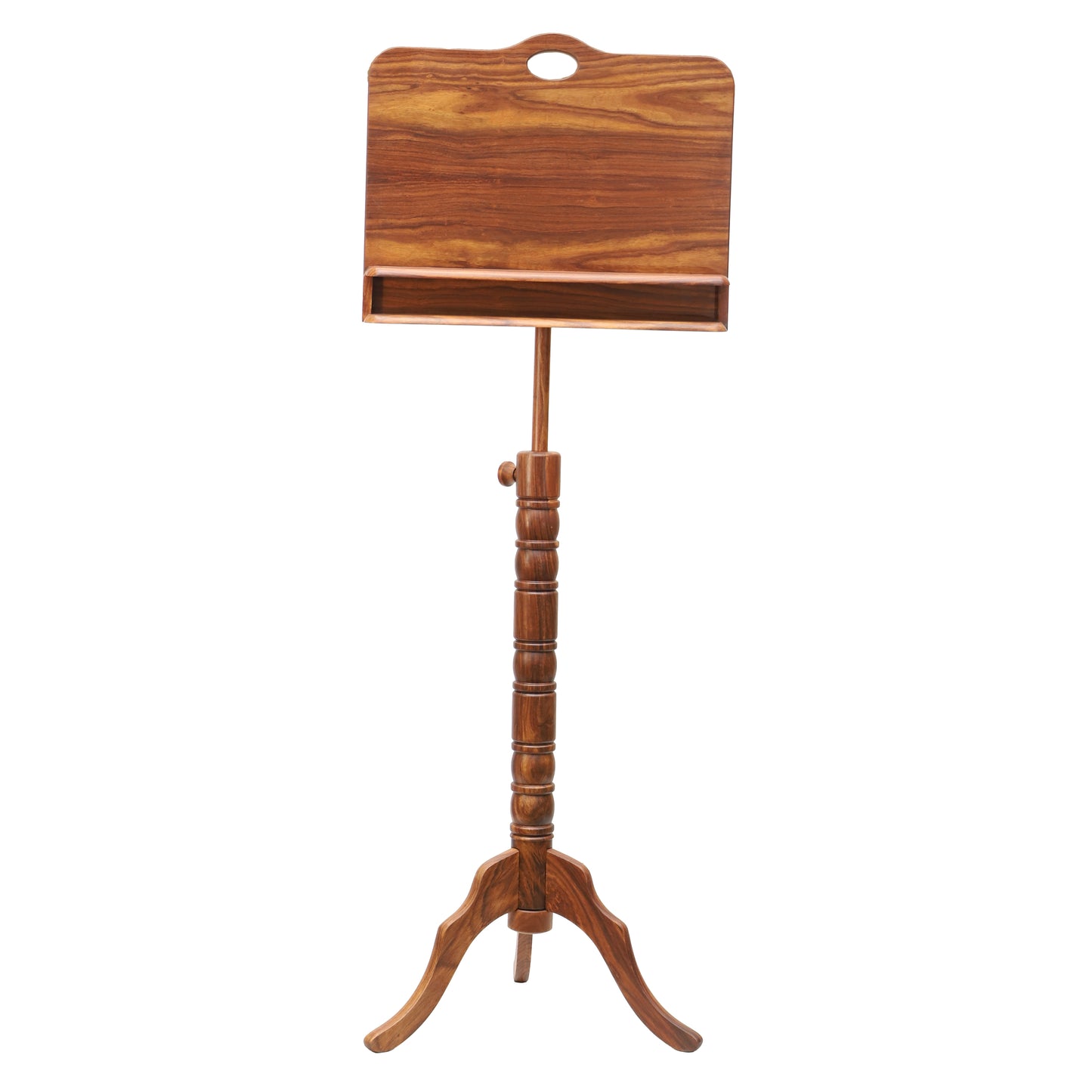 Mid-East Double Shelf Colonial Music Stand (Rosewood)