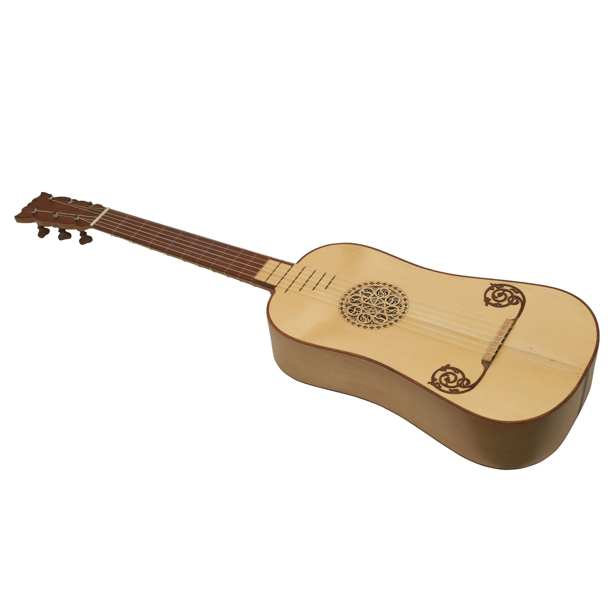 Mid-East 6-Strings Voboam Guitar (Rosewood & Lacewood)
