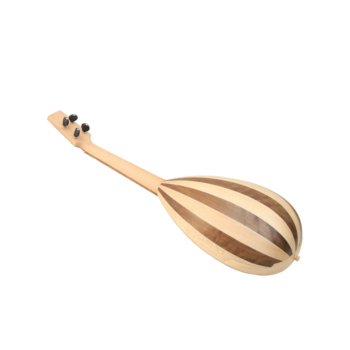 Mid-East Tenor Ukulele Variegated With Tuners (Walnut & Lacewood)