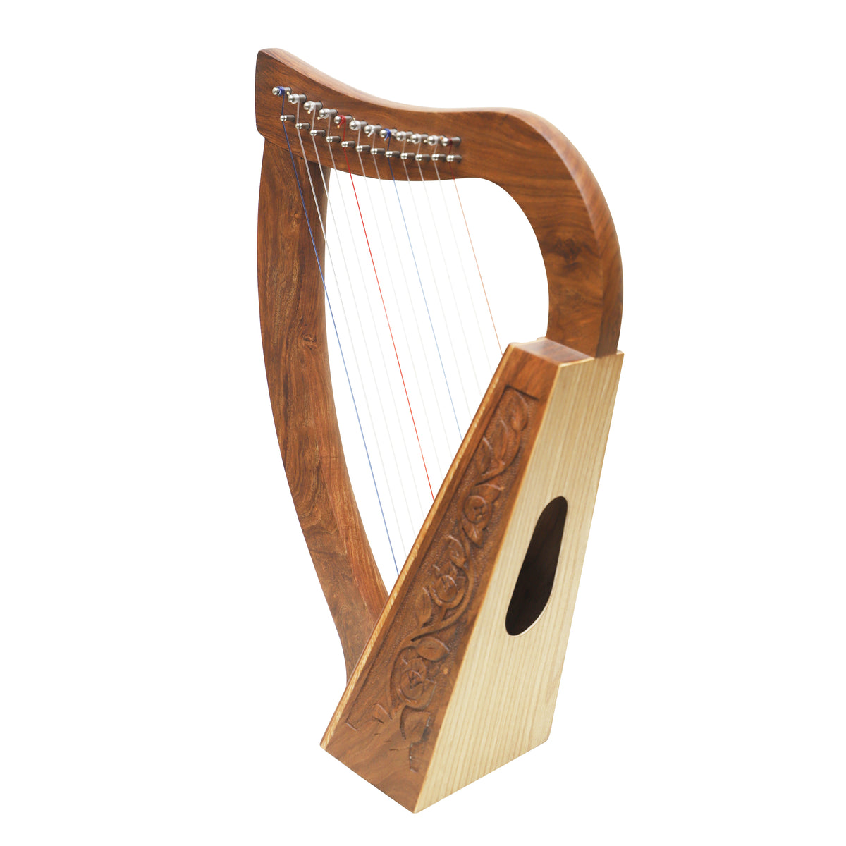 Mid-East 12-Strings Harp (Rose-wood)