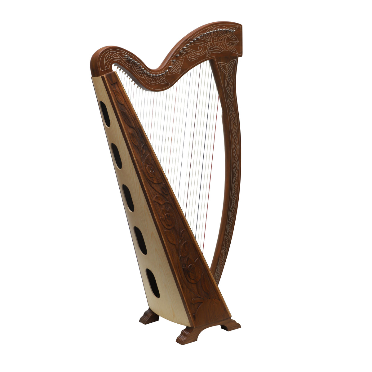 Mid-East 36-Strings Meghan Harp (Rose-Wood)
