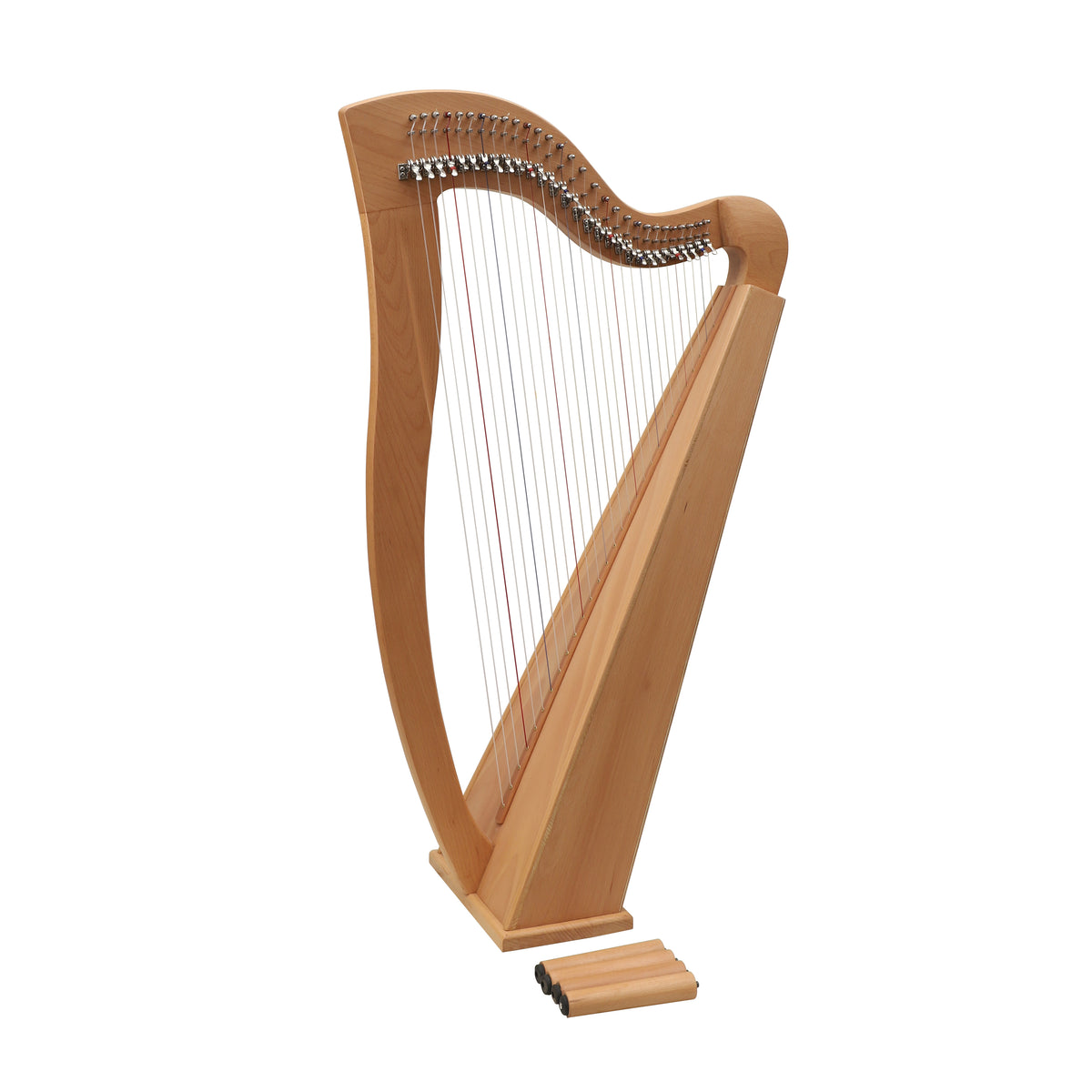 Mid-East 29 Strings Harp (Beechwood)