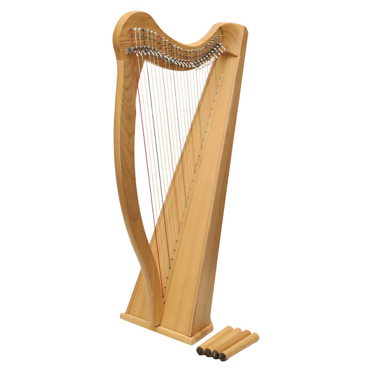 Mid-East 27 String Prototype Harp-(Ashwood)
