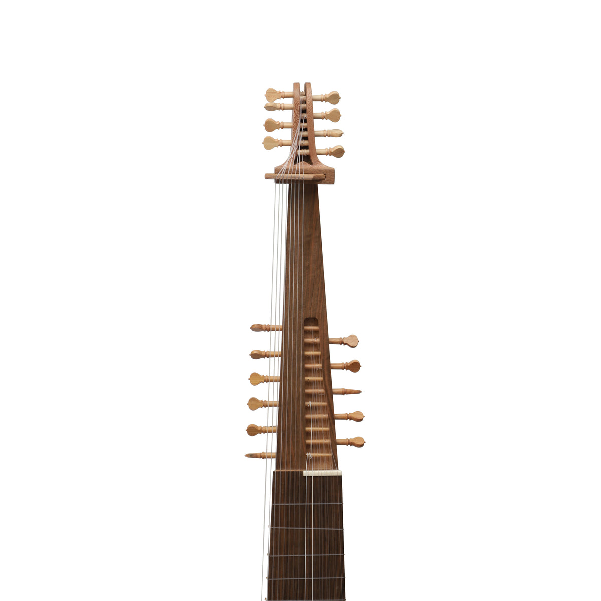 Mid-East 19 String Arch Lute (Walnut-Lacewood)
