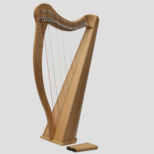 Mid-East 27 String Prototype Harp (Ashwood)