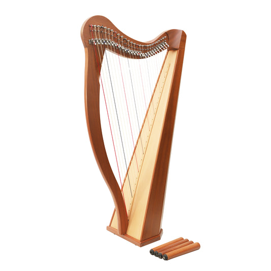 Mid-East 27 String Prototype Harp-(Mahogany)