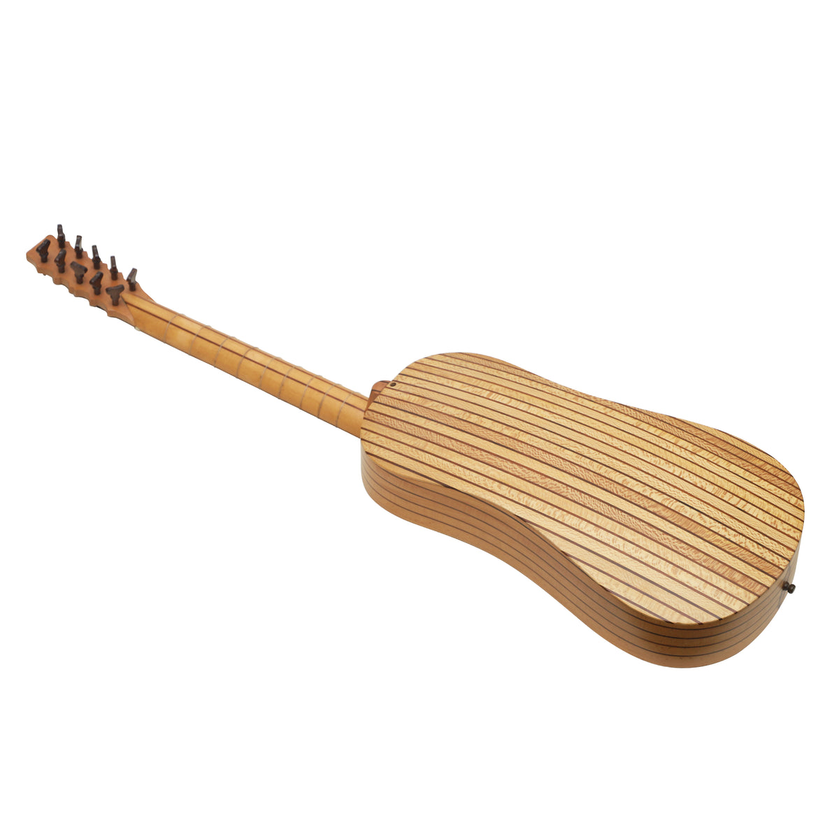 Mid-East 5-Course Baroque Guitar (Walnut-Lacewood)