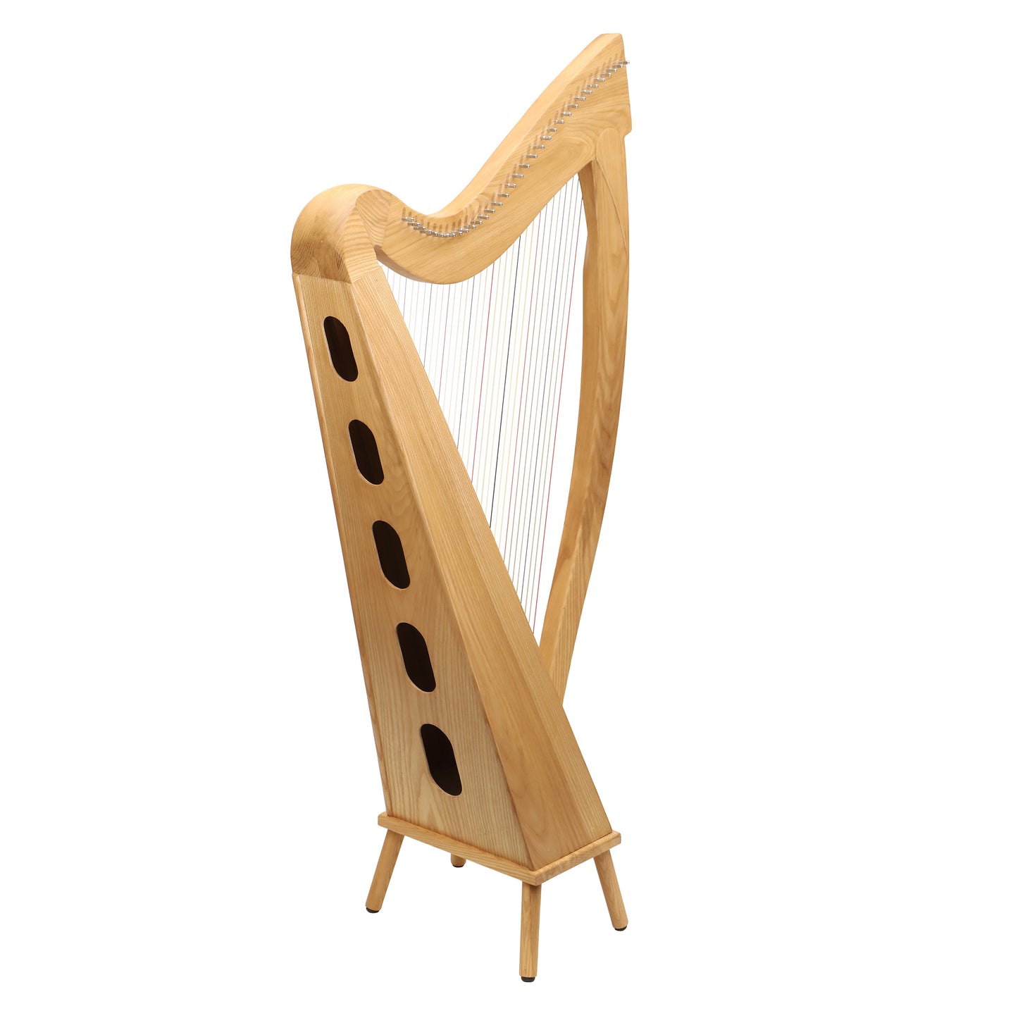 Mid-East 34 String Harp -(Ashwood)