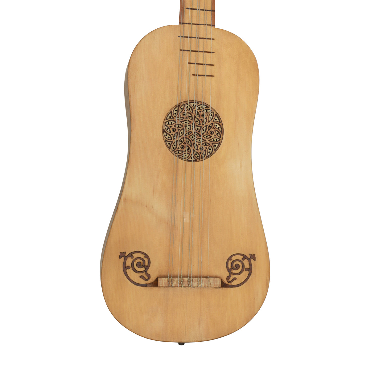 Mid-East 5-Course Baroque Guitar (Walnut-Lacewood)