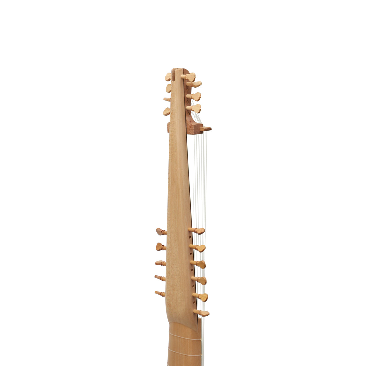 Mid-East 19 String Arch Lute (Walnut-Lacewood)
