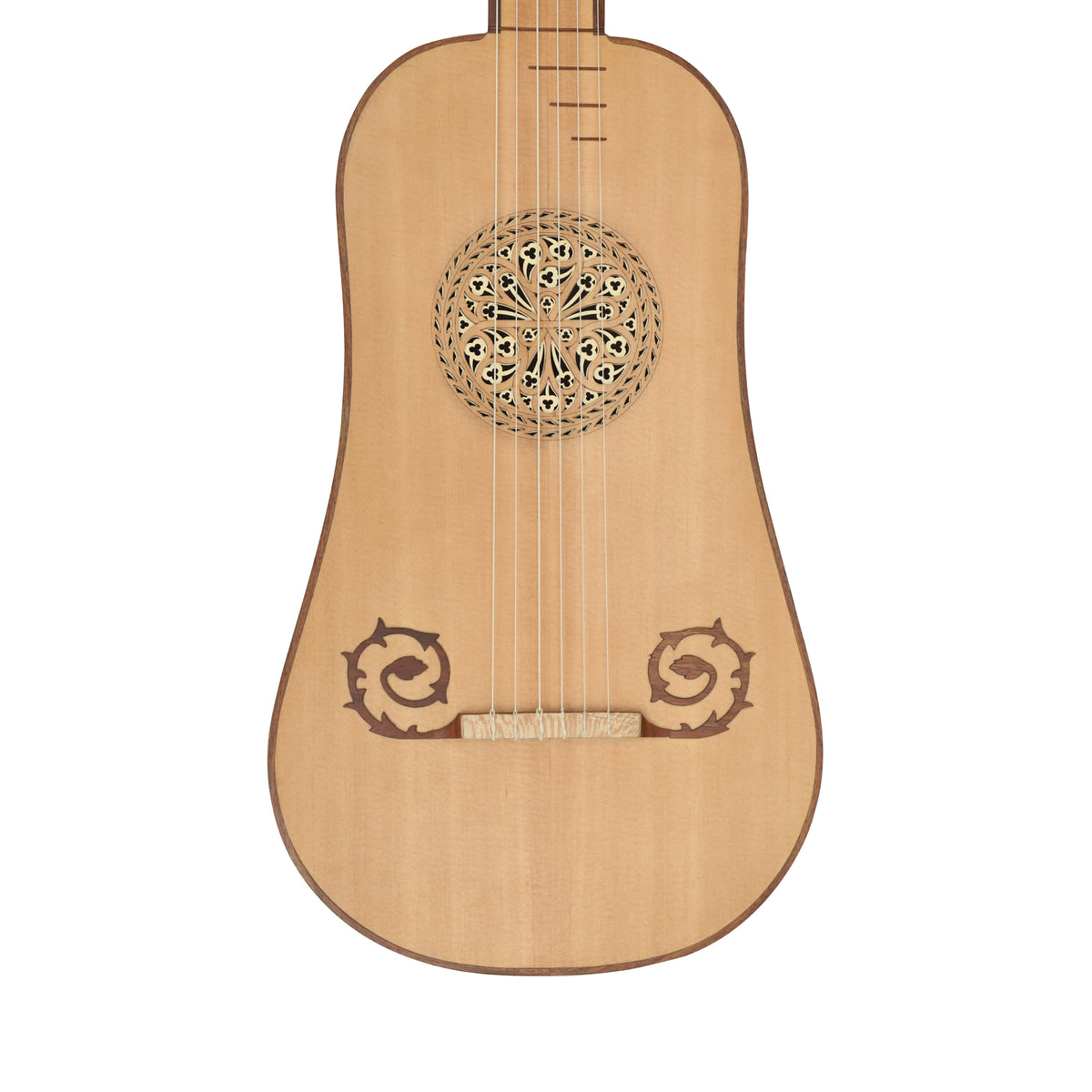 Mid-East 6-String Baroque Guitar (Rosewood-Lacewood)