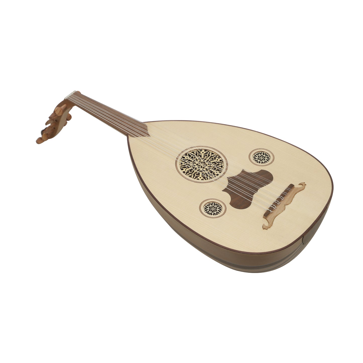Mid-East Turkish Oud (Walnut & Lacewood)