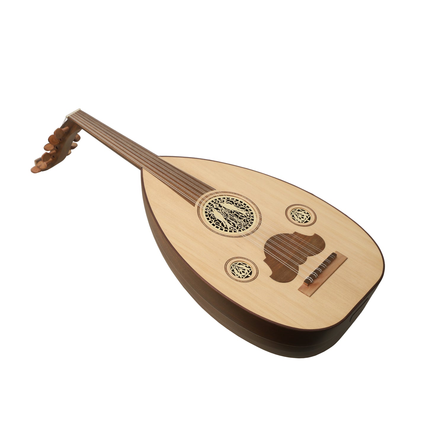 Mid-East Arabic Oud (Walnut-Wood)