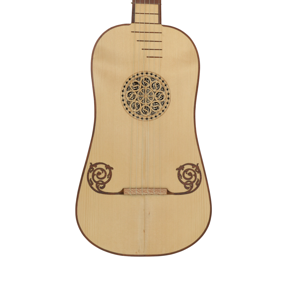 Mid-East 6-Strings Voboam Guitar (Rosewood & Lacewood)