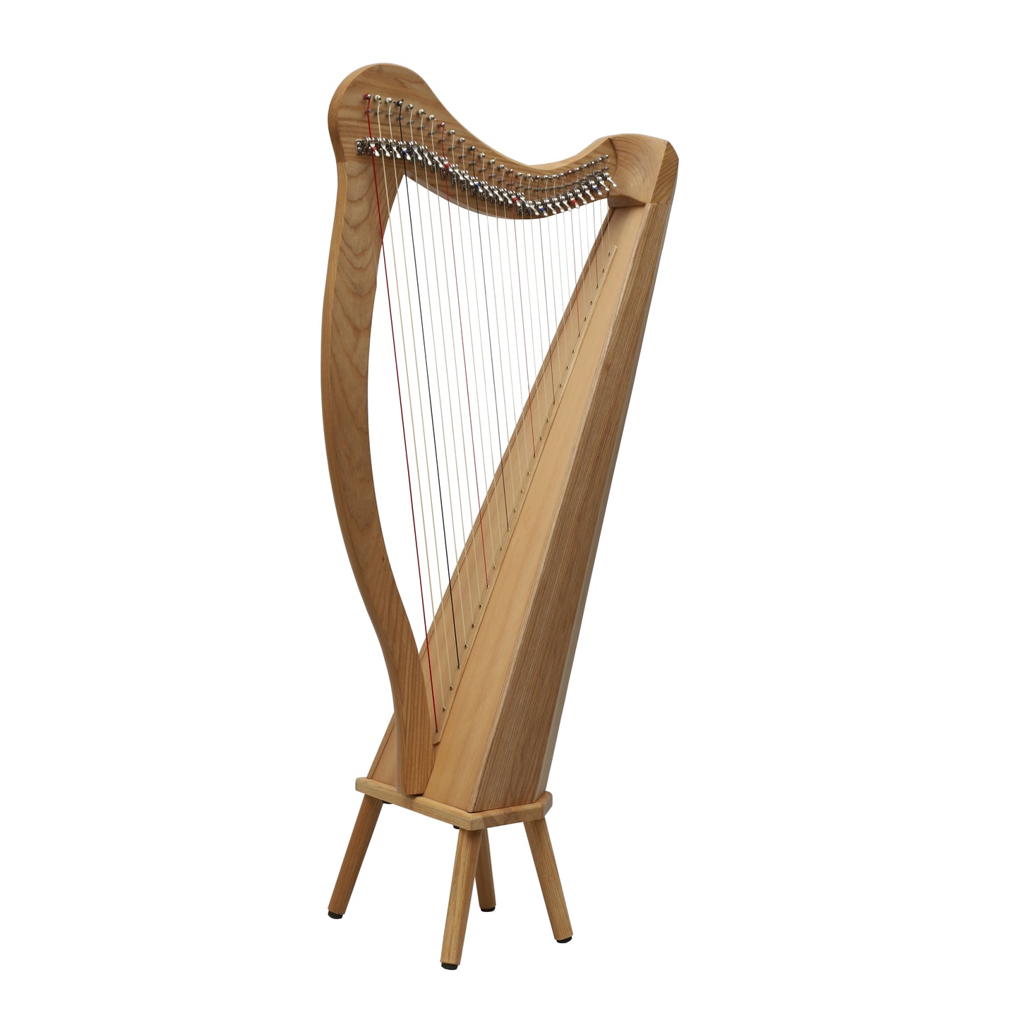 Mid-East 27 String Prototype Harp (Ashwood)