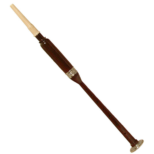 MID-EAST PRACTICE CHANTER NICKEL PLATED FERRULE & SOLE 19-INCH (ROSE-WOOD)