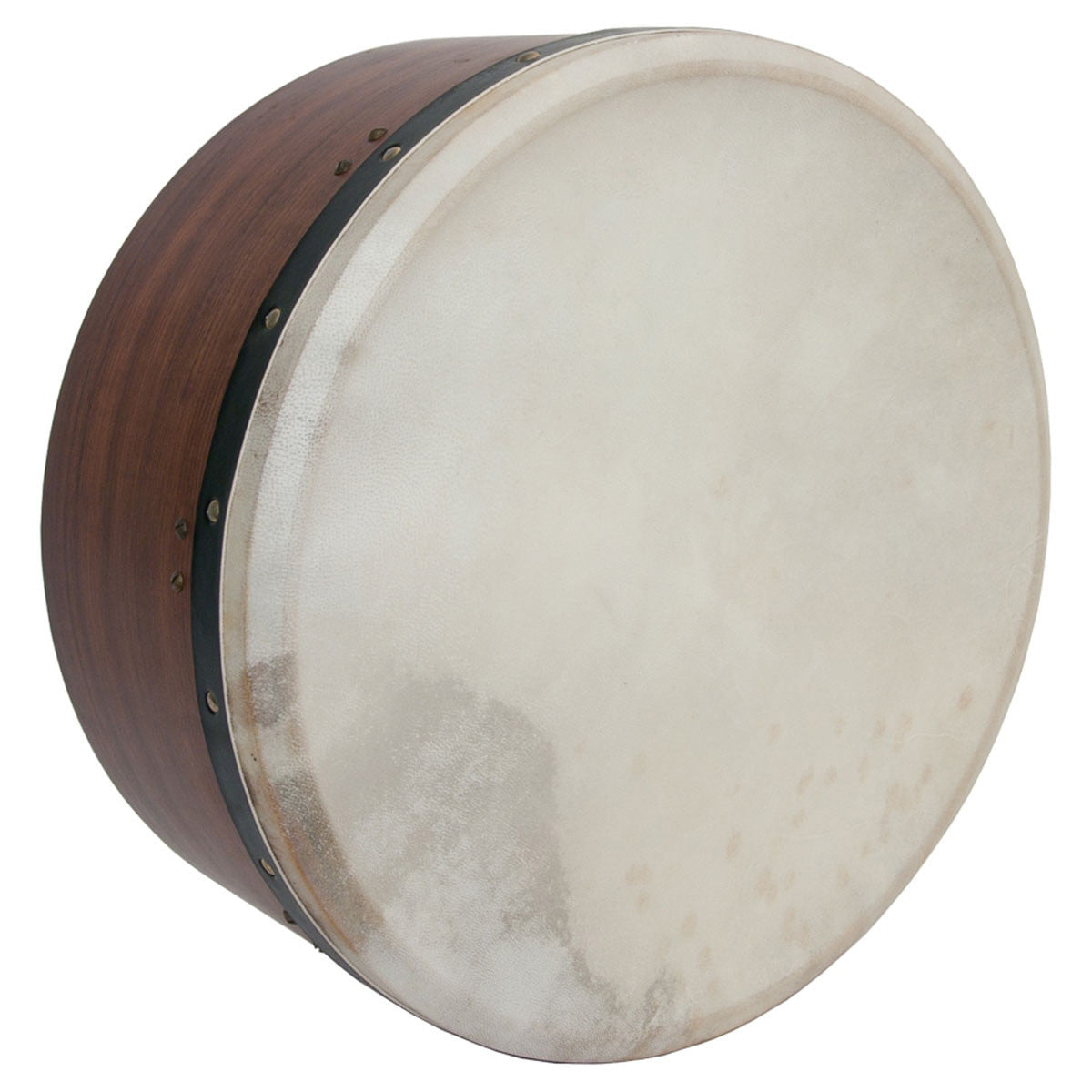 MID-EAST TUNABLE BODHRAN SINGLE-BAR 16 x 7" (ROSE-WOOD)