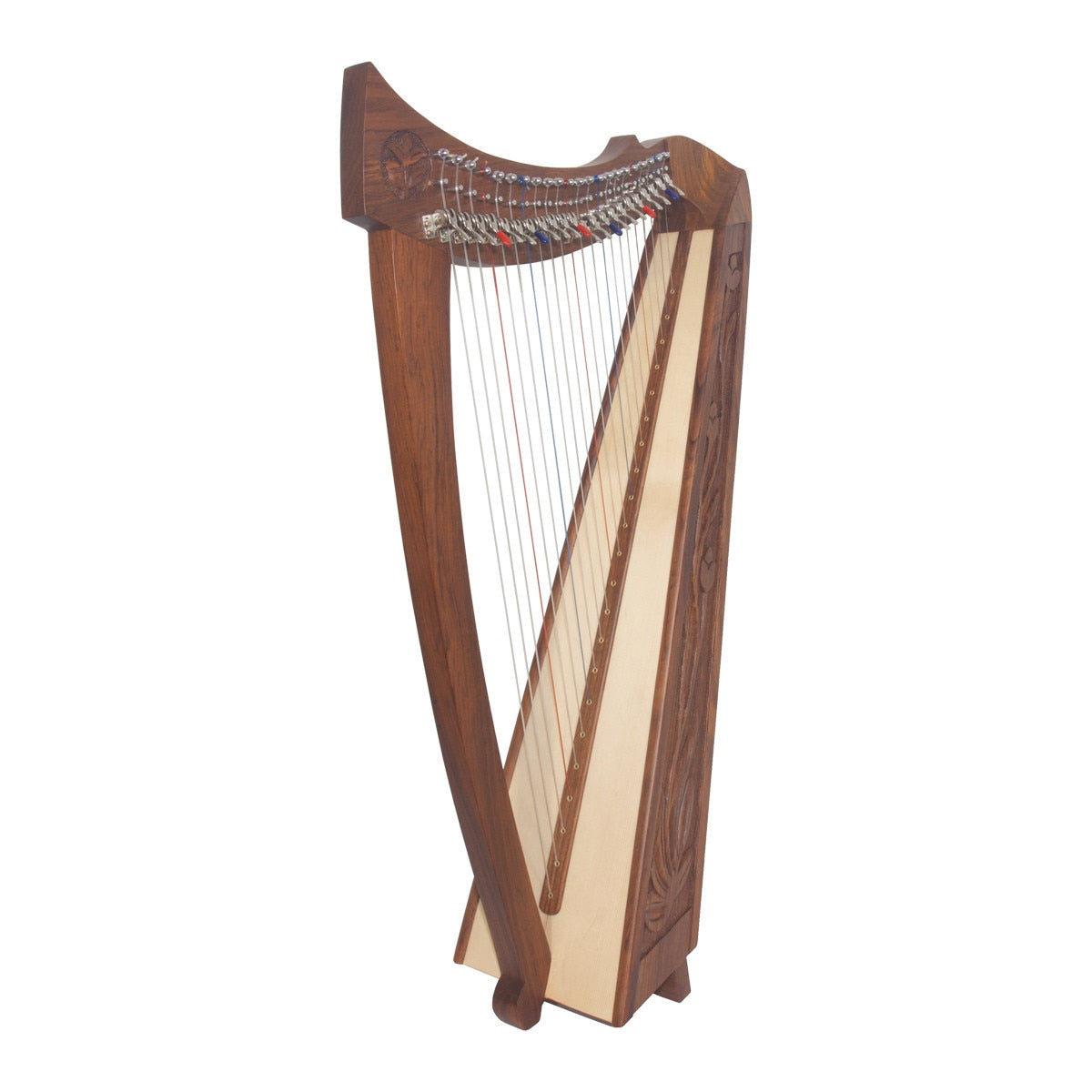 MID-EAST 22-STRINGS BALLADEER HARP (ROSE-WOOD)