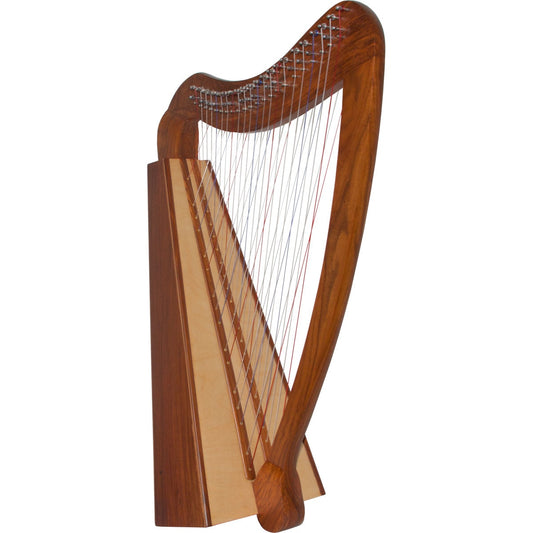 MID-EAST CROSS STRUNG HARP, 38-STRINGS (ROSE-WOOD)