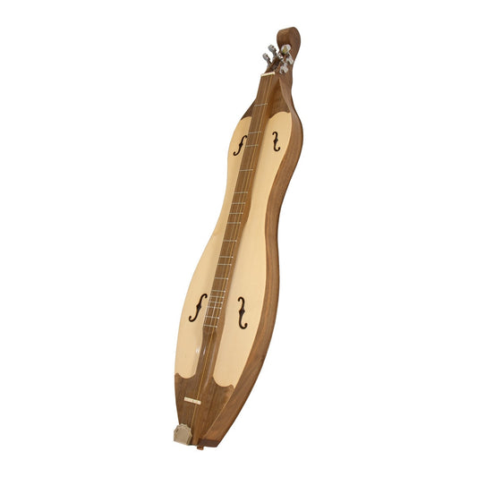 MID-EAST 4-STRINGS MOUNTAIN DULCIMER F-HOLES (WALNUT-WOOD)