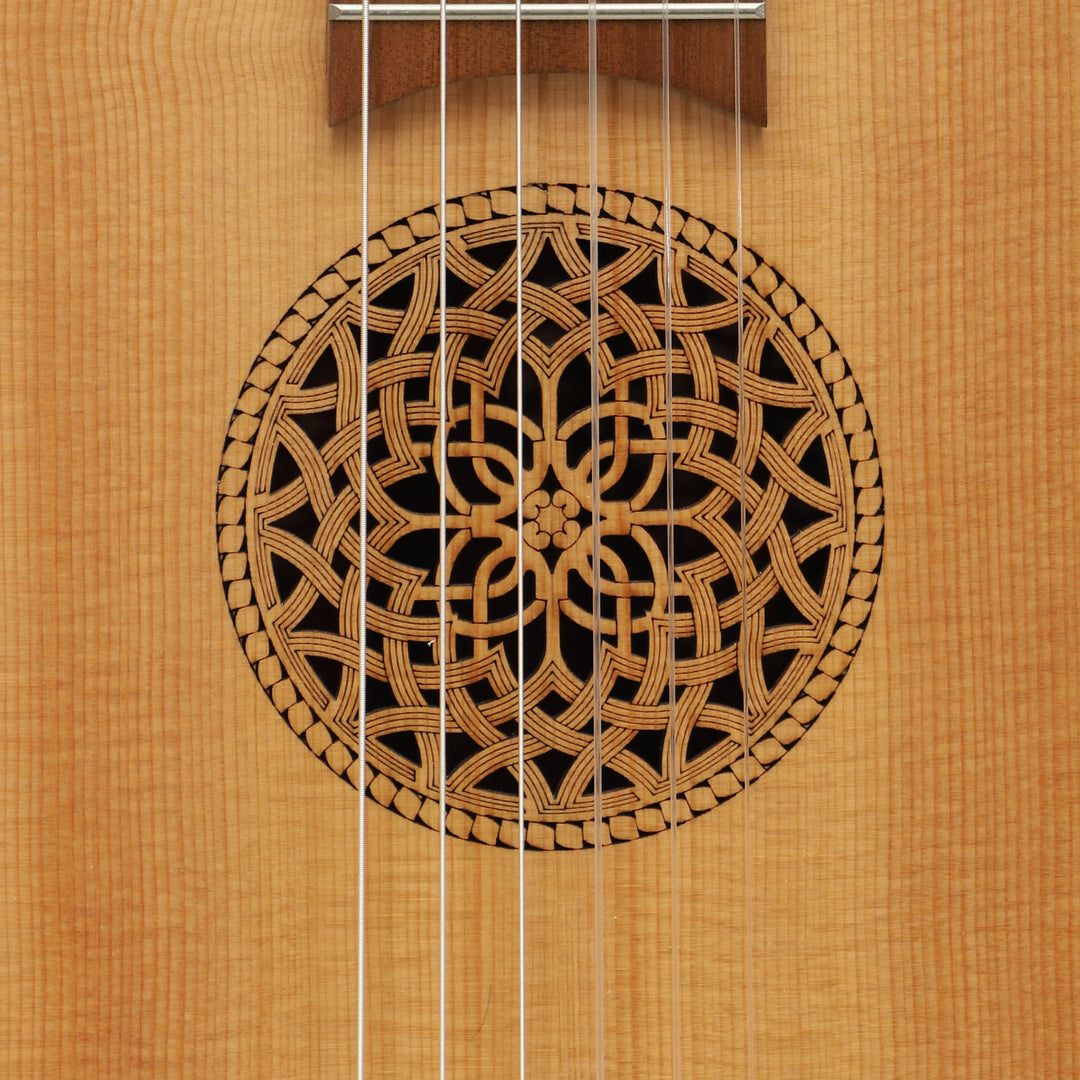 MID-EAST 6-STRINGS LUTE GUITAR LACEWOOD