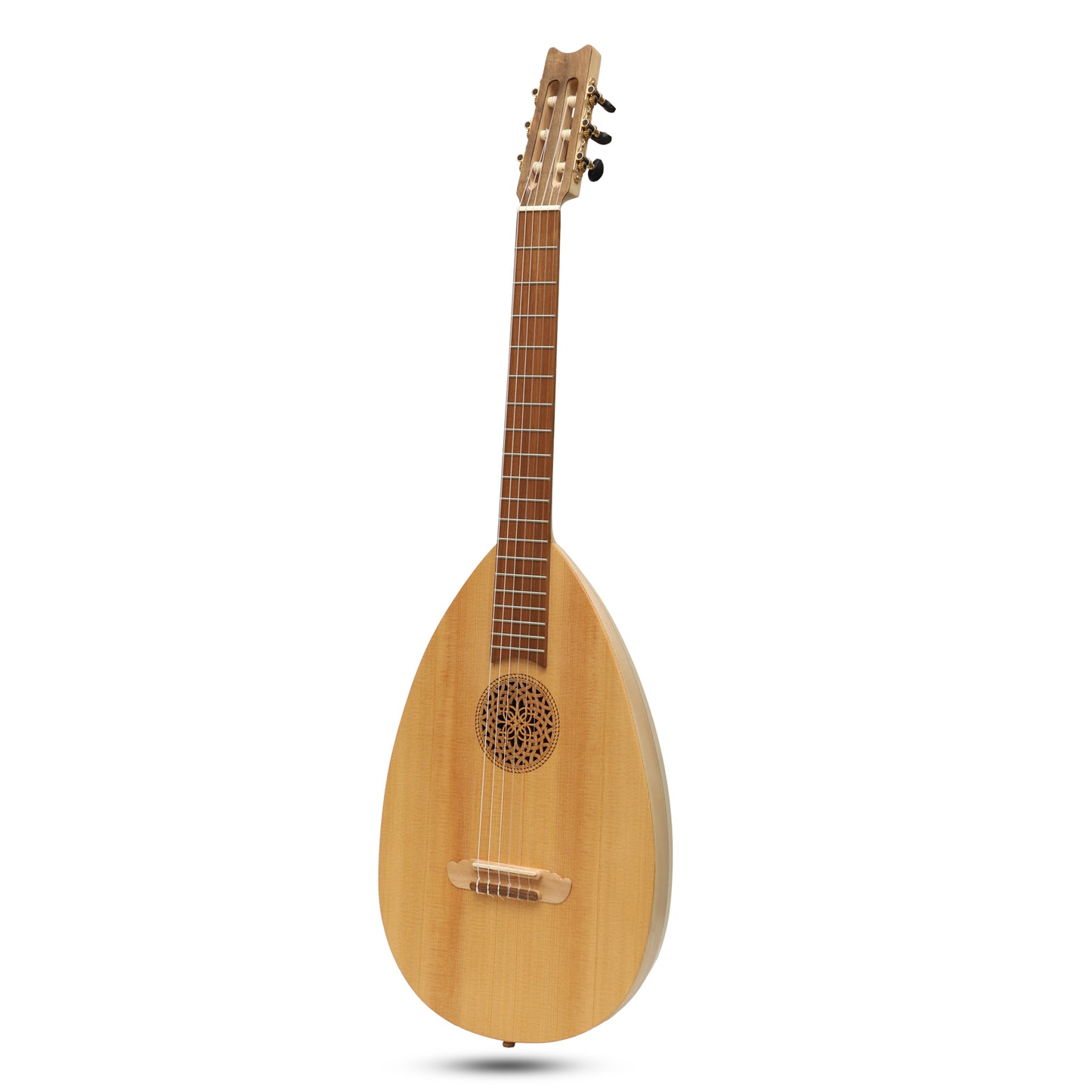 MID-EAST 6-STRINGS LUTE GUITAR (LACE-WOOD)