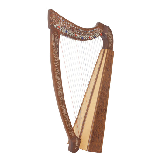 MID-EAST 22-STRINGS HARP (ROSE-WOOD)