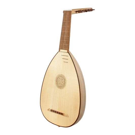 MID-EAST 7-COURSE DESCANT LUTE (LACE-WOOD)