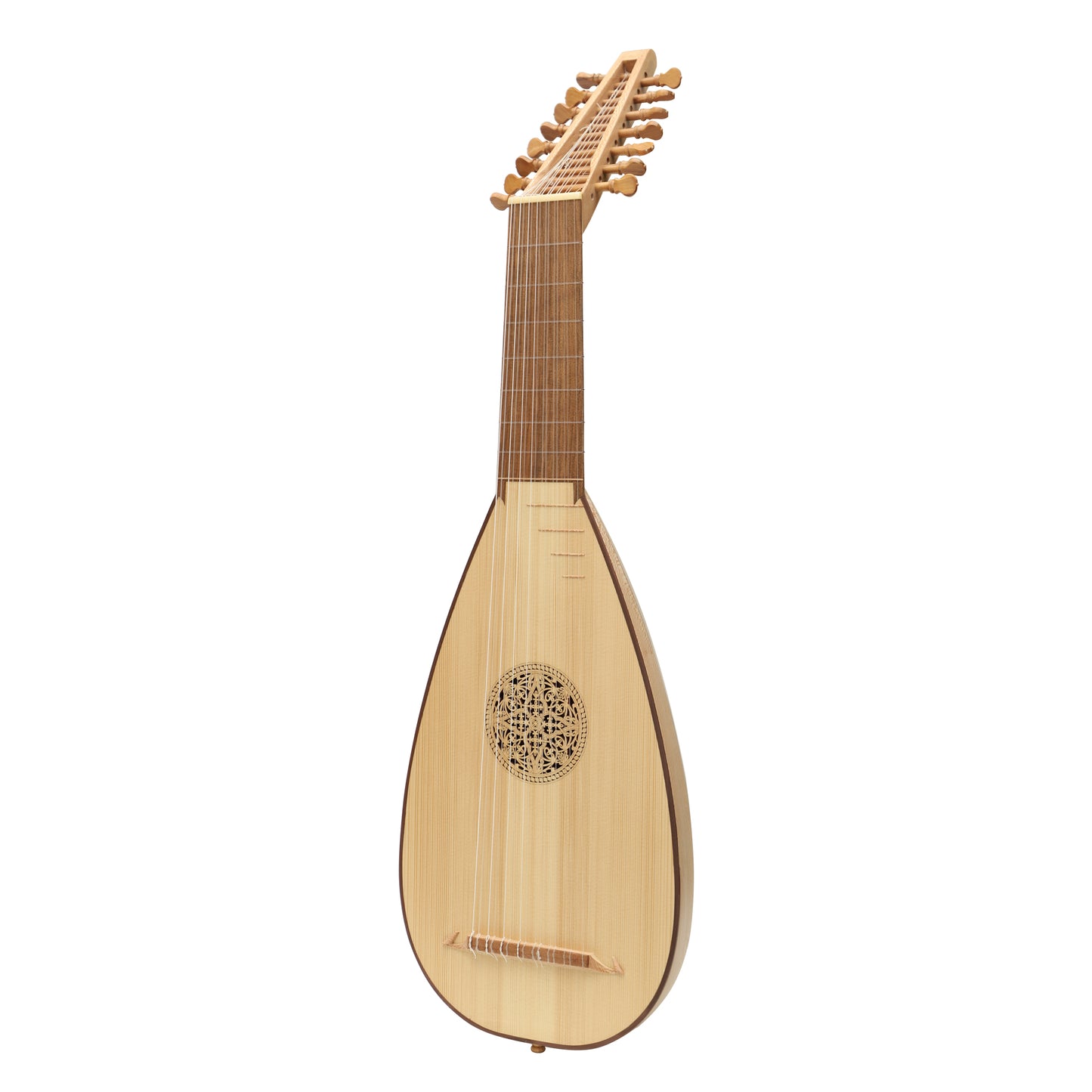 MID-EAST 8-COURSE TRAVEL LUTE (LACE-WOOD)