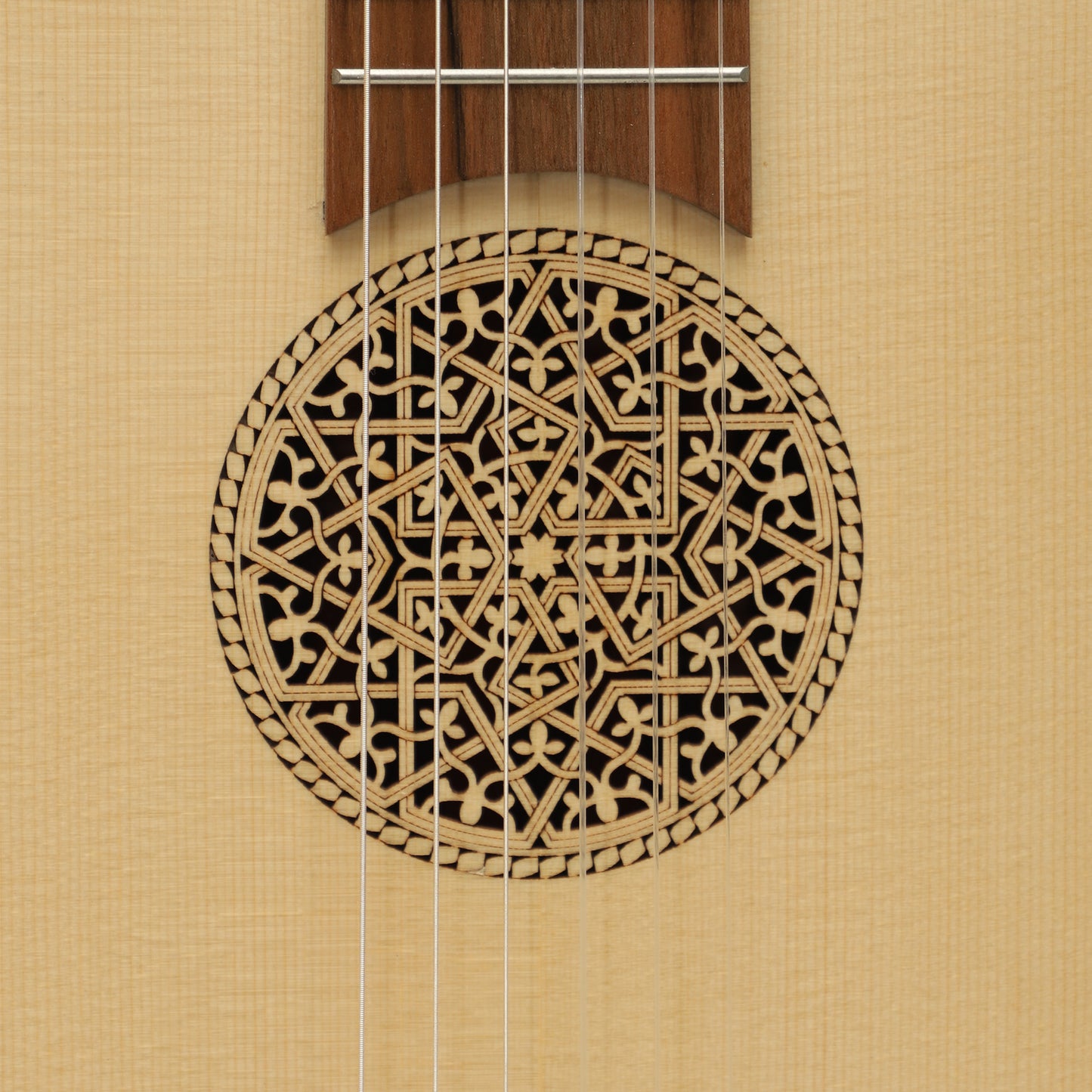 MID-EAST 6-STRINGS LUTE GUITAR DELUXE (LACE-WOOD)