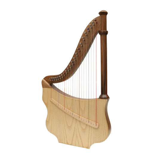 MID-EAST LUTE HARP 22-STRINGS (WALNUT-WOOD)