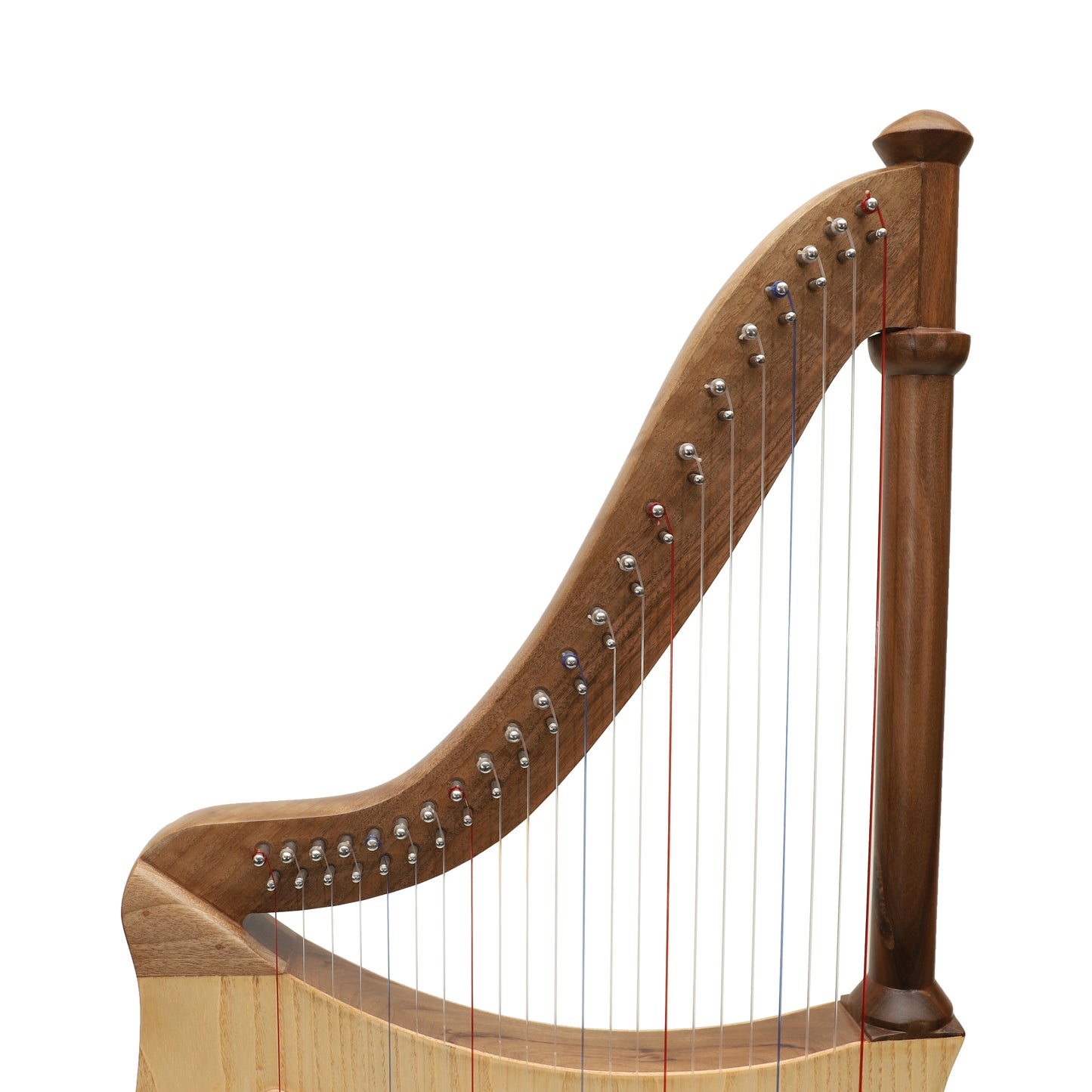 MID-EAST LUTE HARP 22-STRINGS (WALNUT-WOOD)