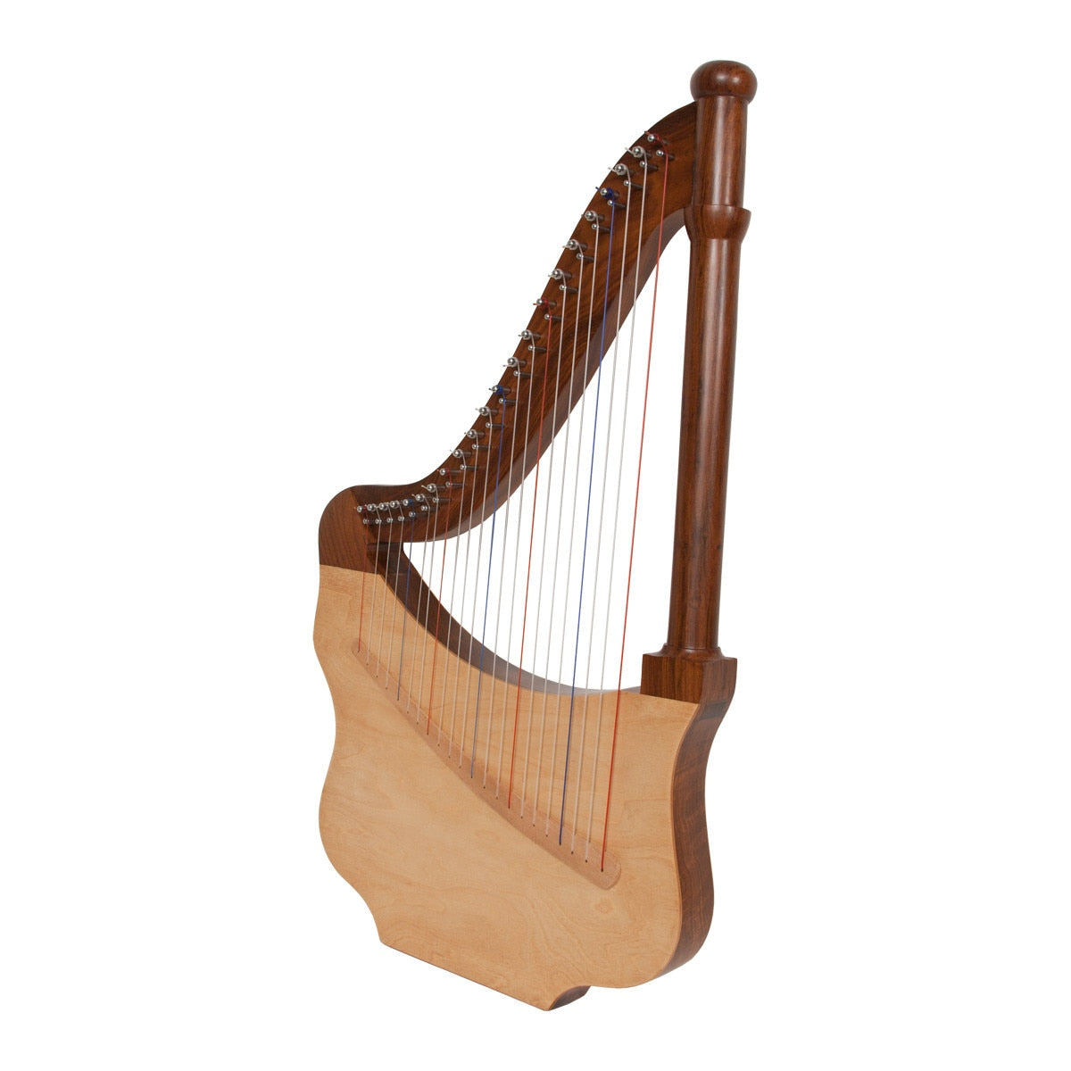 MID-EAST 22-STRINGS LUTE HARP (ROSE-WOOD)