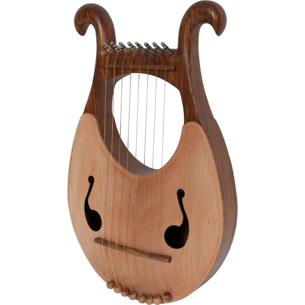 MID-EAST 8-STRINGS LYRE HARP (ROSE-WOOD)