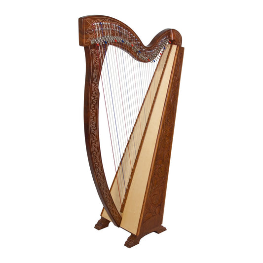 MID-EAST 36-STRINGS MEGHAN HARP (ROSE-WOOD)