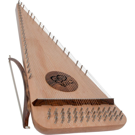 MID-EAST BARITONE ROUNDED PSALTERY LEFT-HANDED (LACE-WOOD)