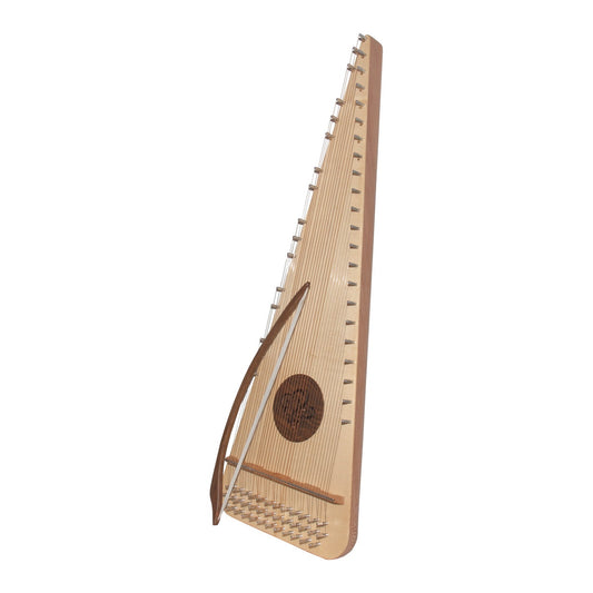 MID-EAST BARITONE ROUNDED PSALTERY RIGHT-HANDED (LACE-WOOD)