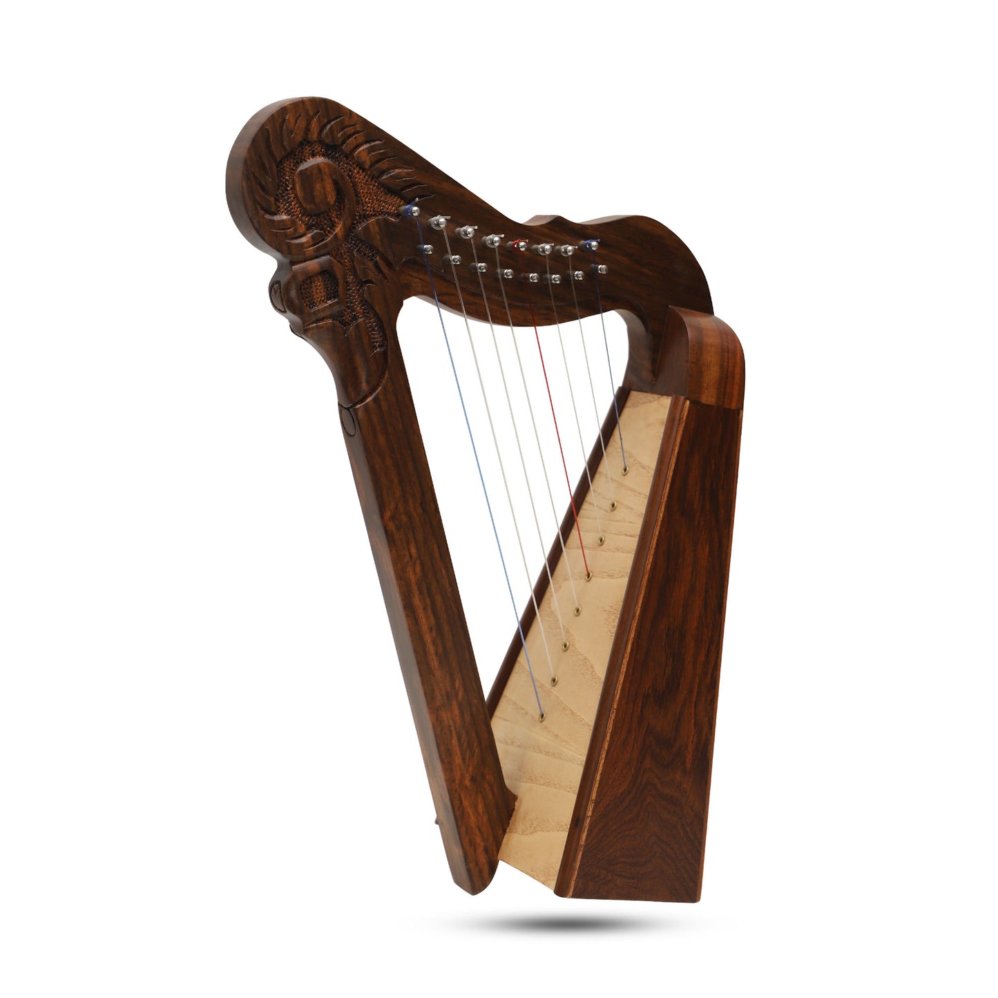 MID-EAST PARISIAN HARP 8-STRINGS (ROSE-WOOD)