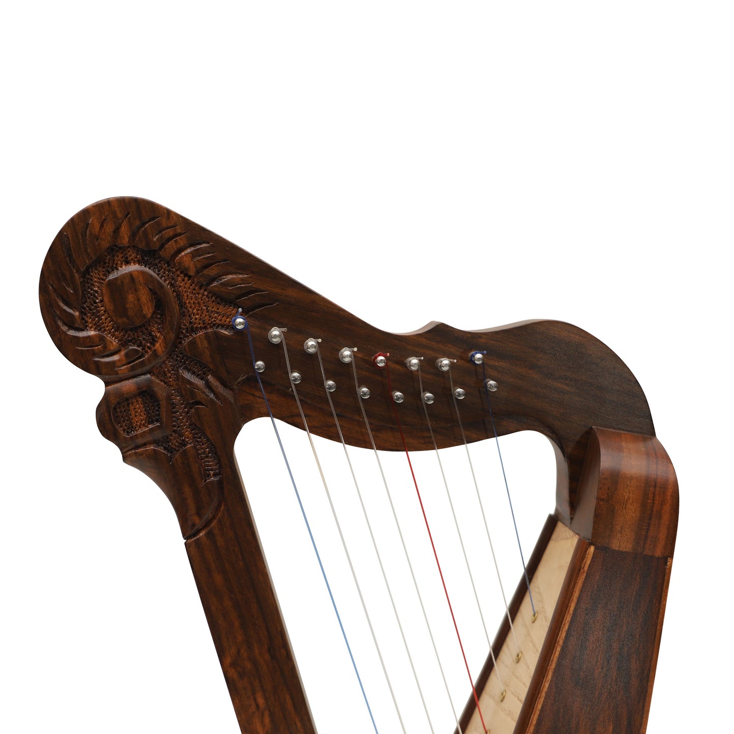 MID-EAST PARISIAN HARP 8-STRINGS (ROSE-WOOD)