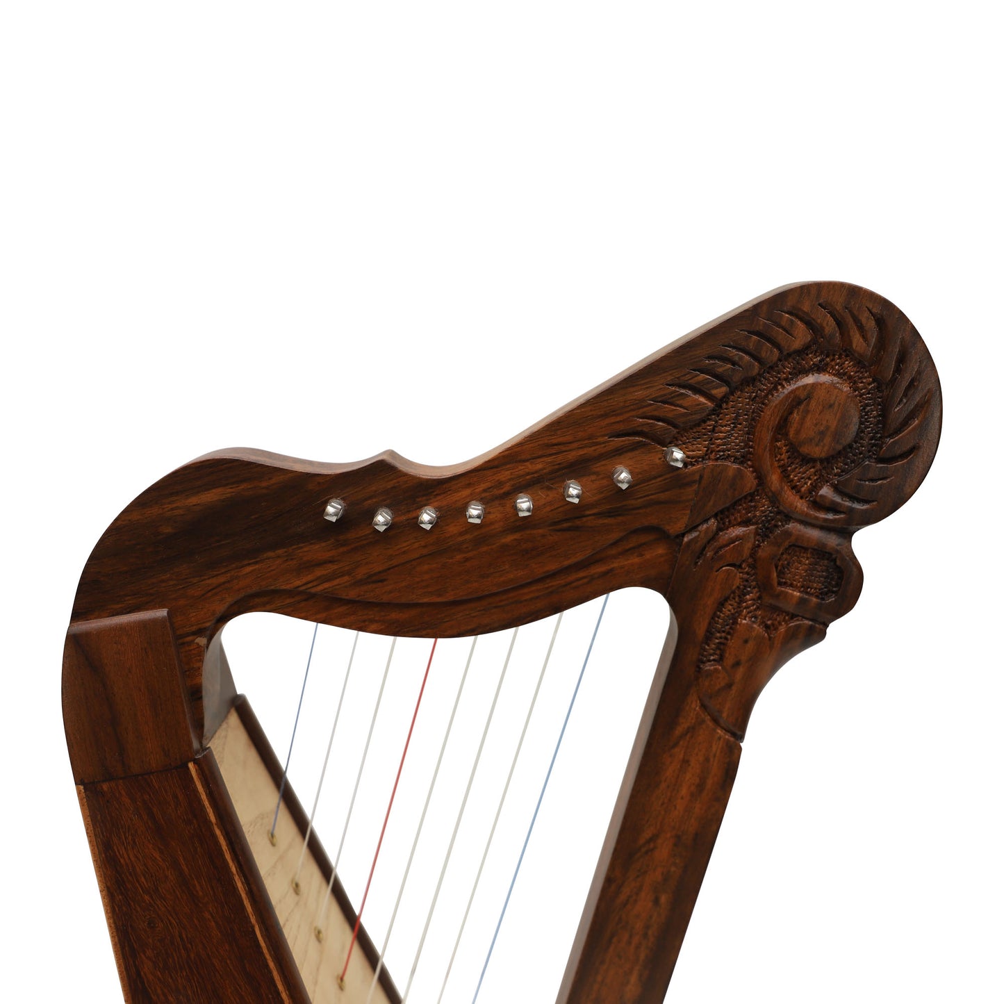 MID-EAST PARISIAN HARP 8-STRINGS (ROSE-WOOD)