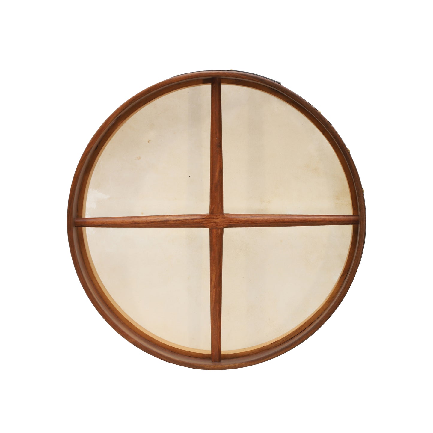 Mid-East Fix Head Sheesham(Rose wood) Bodhran 18-by-3.5-inch