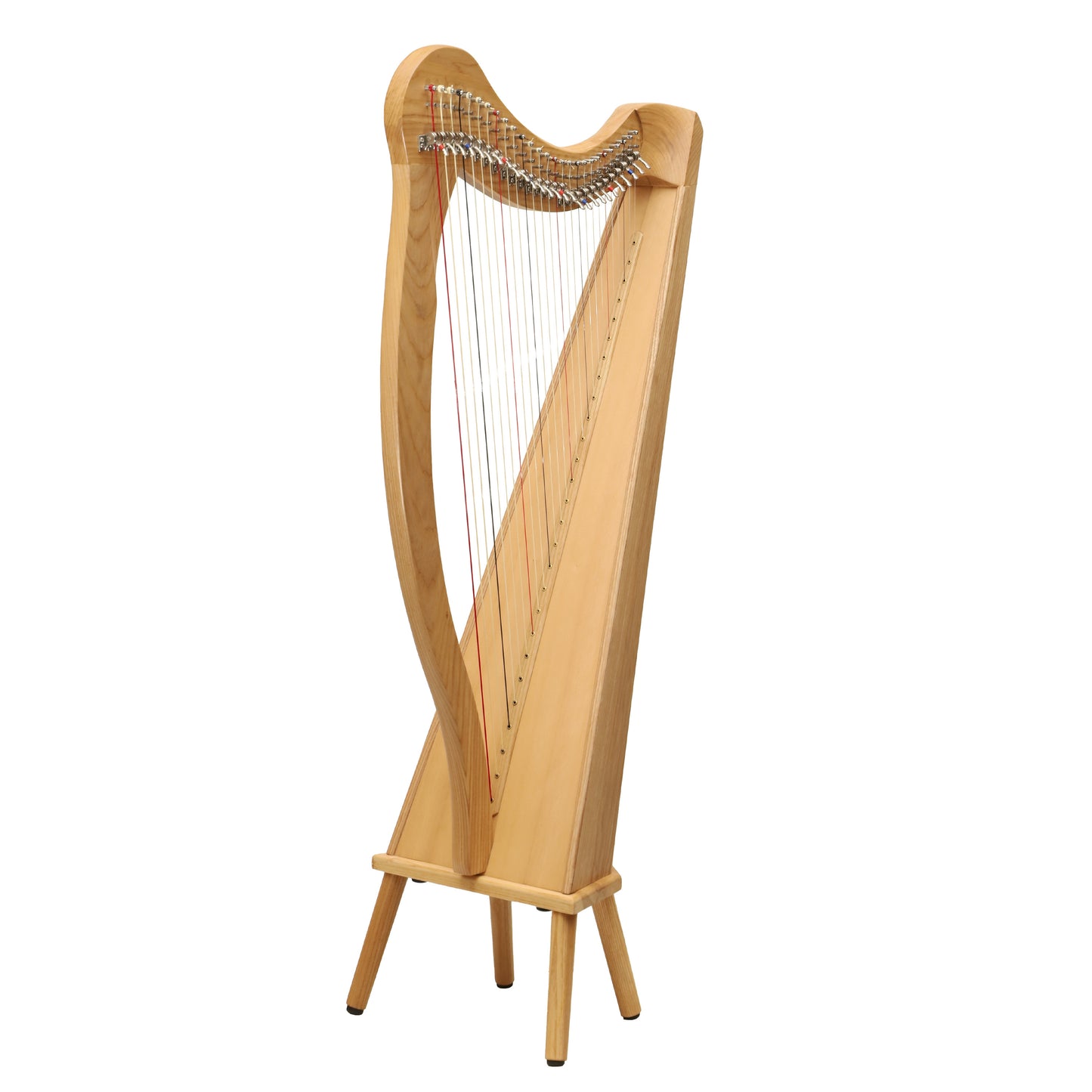 Mid-East 27 String Prototype Harp-(Ashwood)