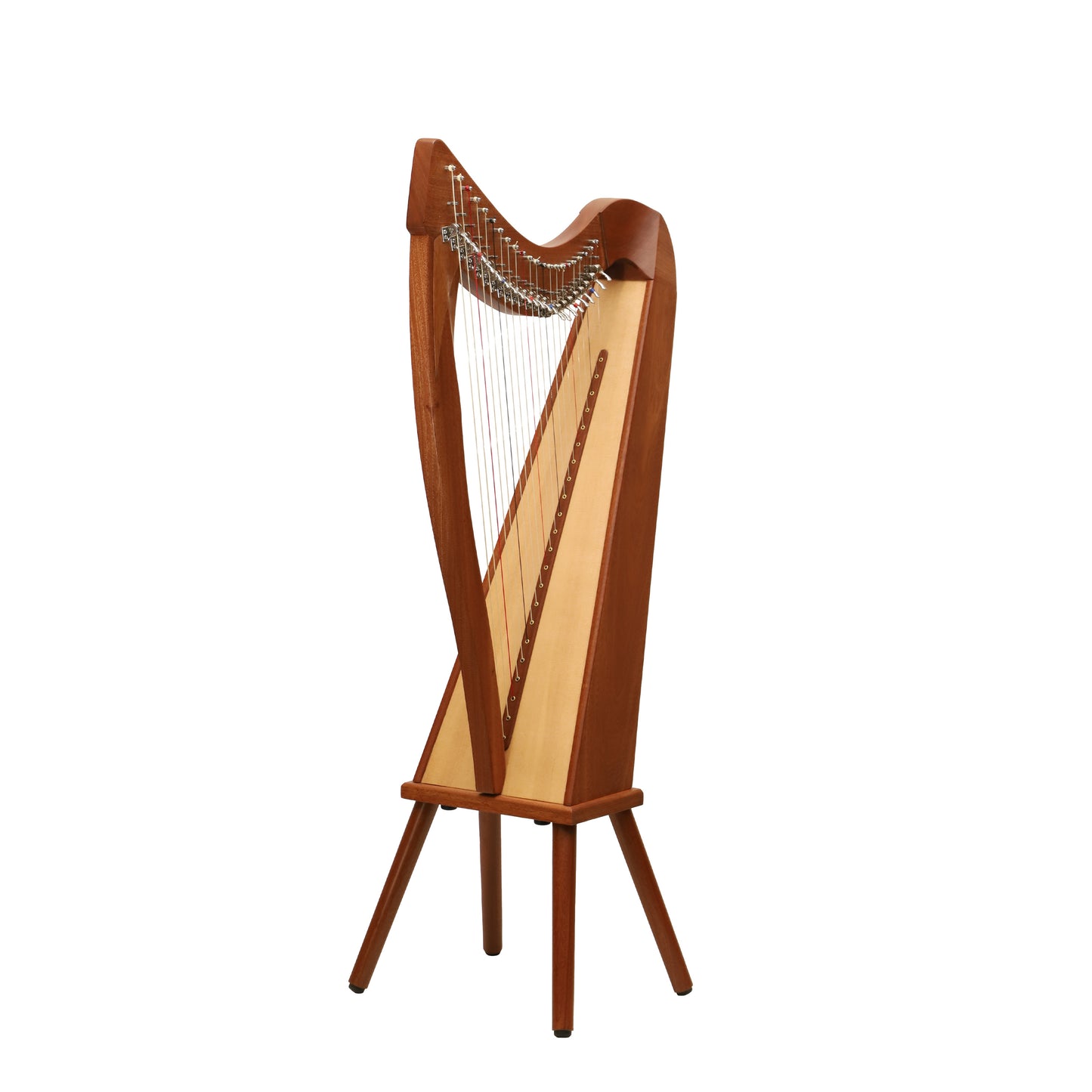 Mid-East 22 String Harp -(Mahogany)