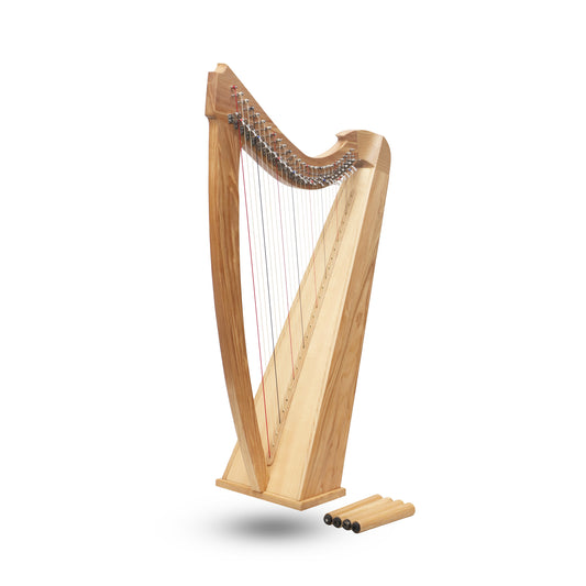 Mid-East 27 String Harp - (Ashwood)