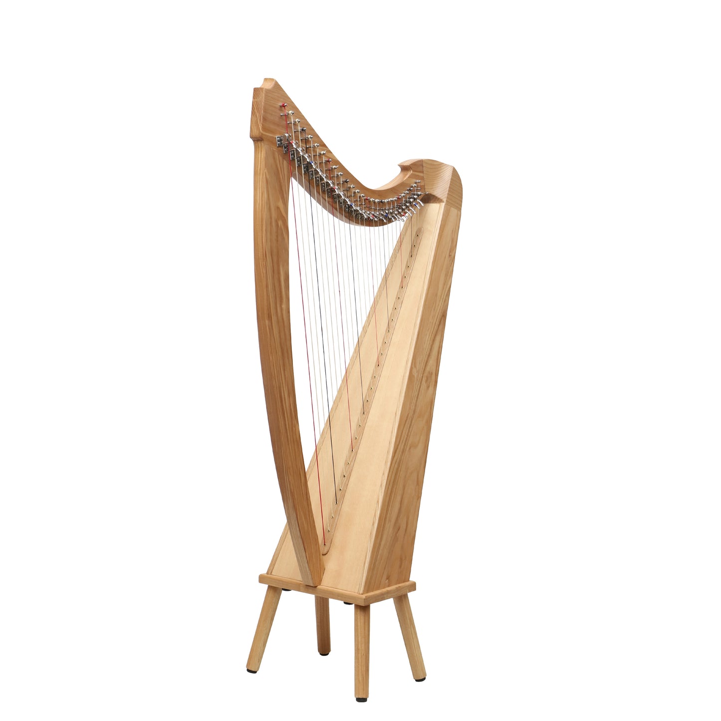 Mid-East 27 String Harp - (Ashwood)