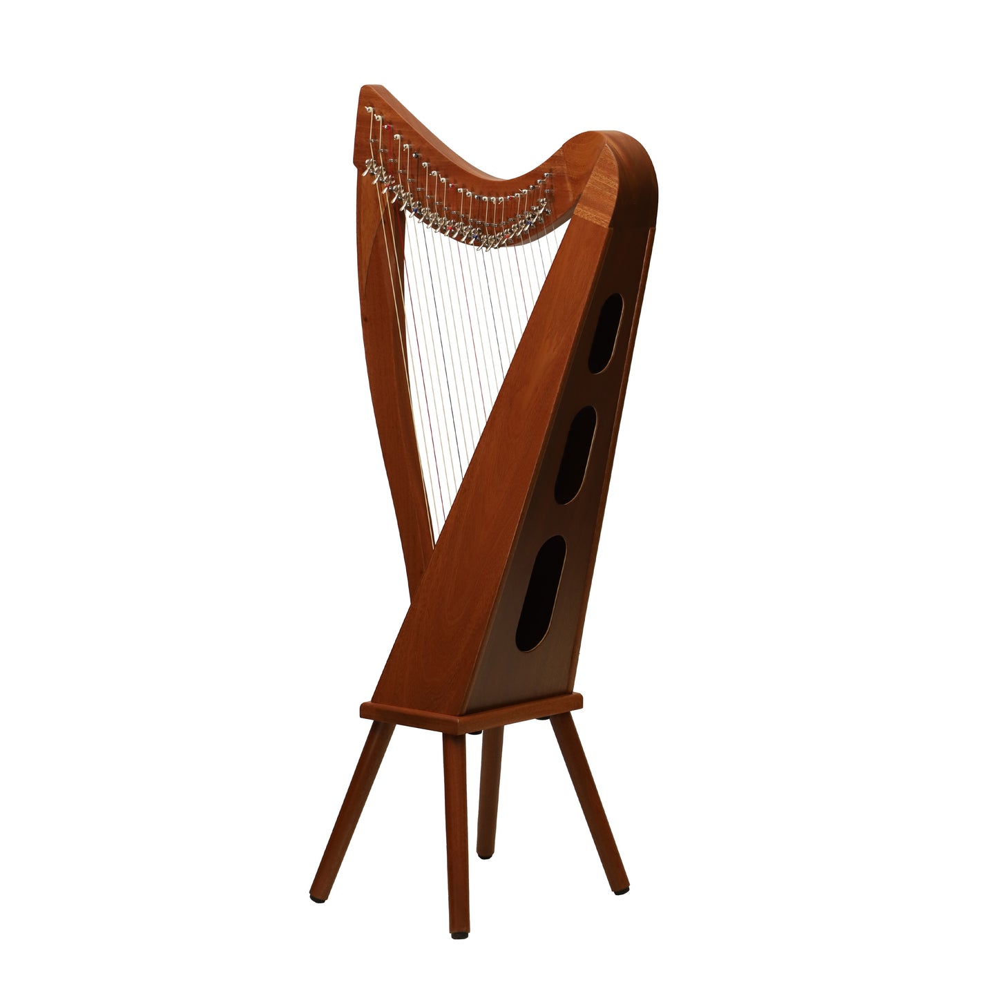 Mid-East 22 String Harp -(Mahogany)
