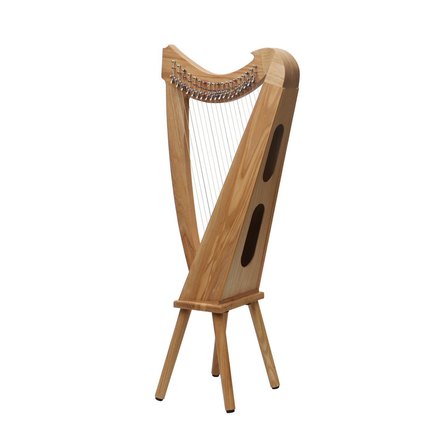Mid-East 19 String Harp - (Ashwood)