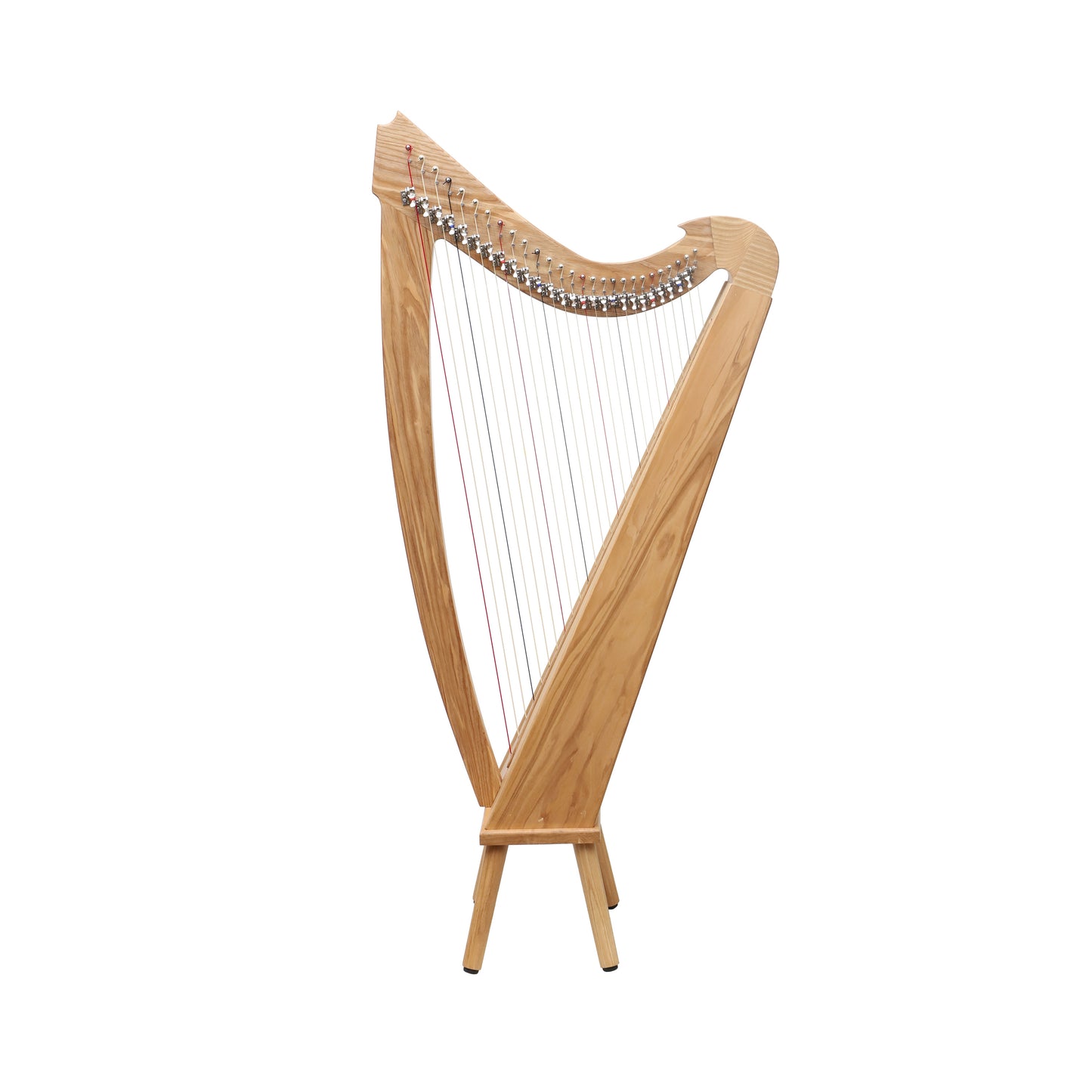Mid-East 27 String Harp - (Ashwood)